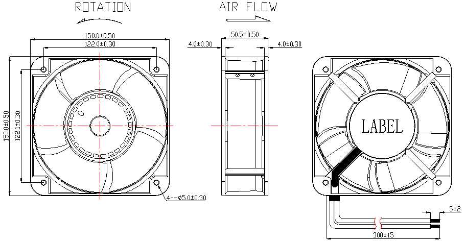 Description of 15050 Booster Fan